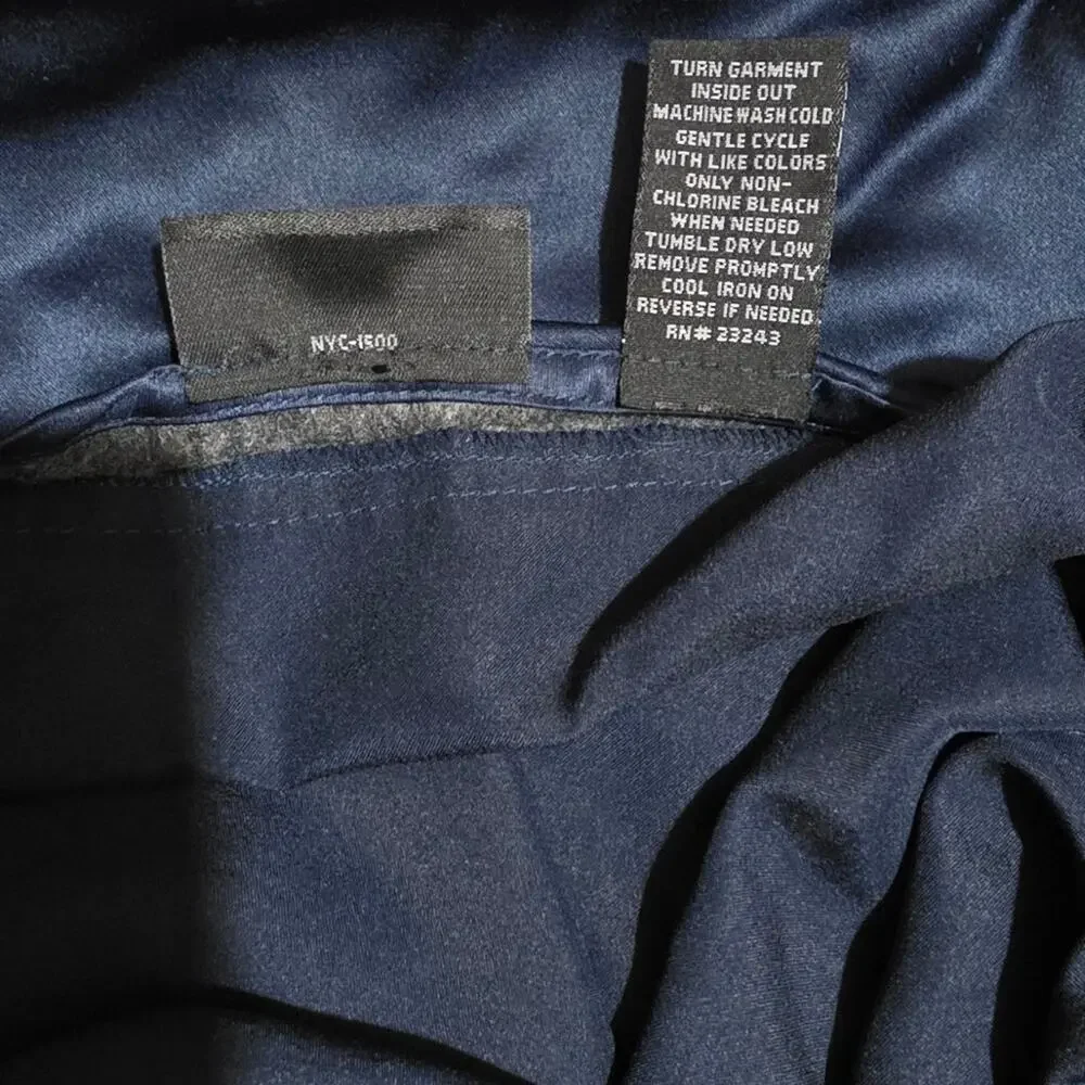 New York & Company Dark Blue A-Line Skirt